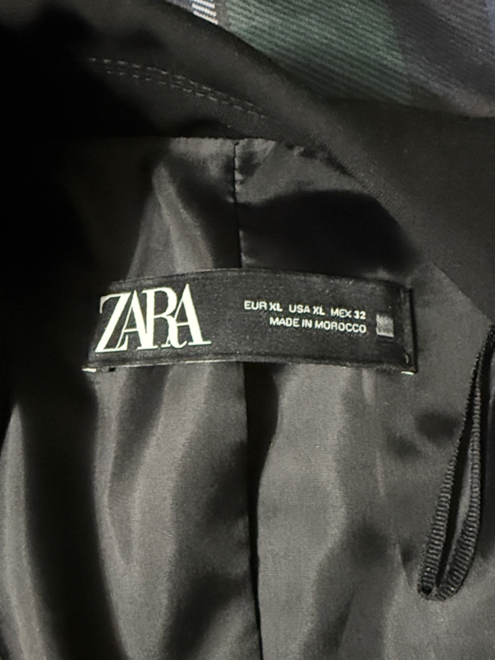 NWOT Zara Classic Black Women's Blazer Jacket - XL - Picture 5 of 8
